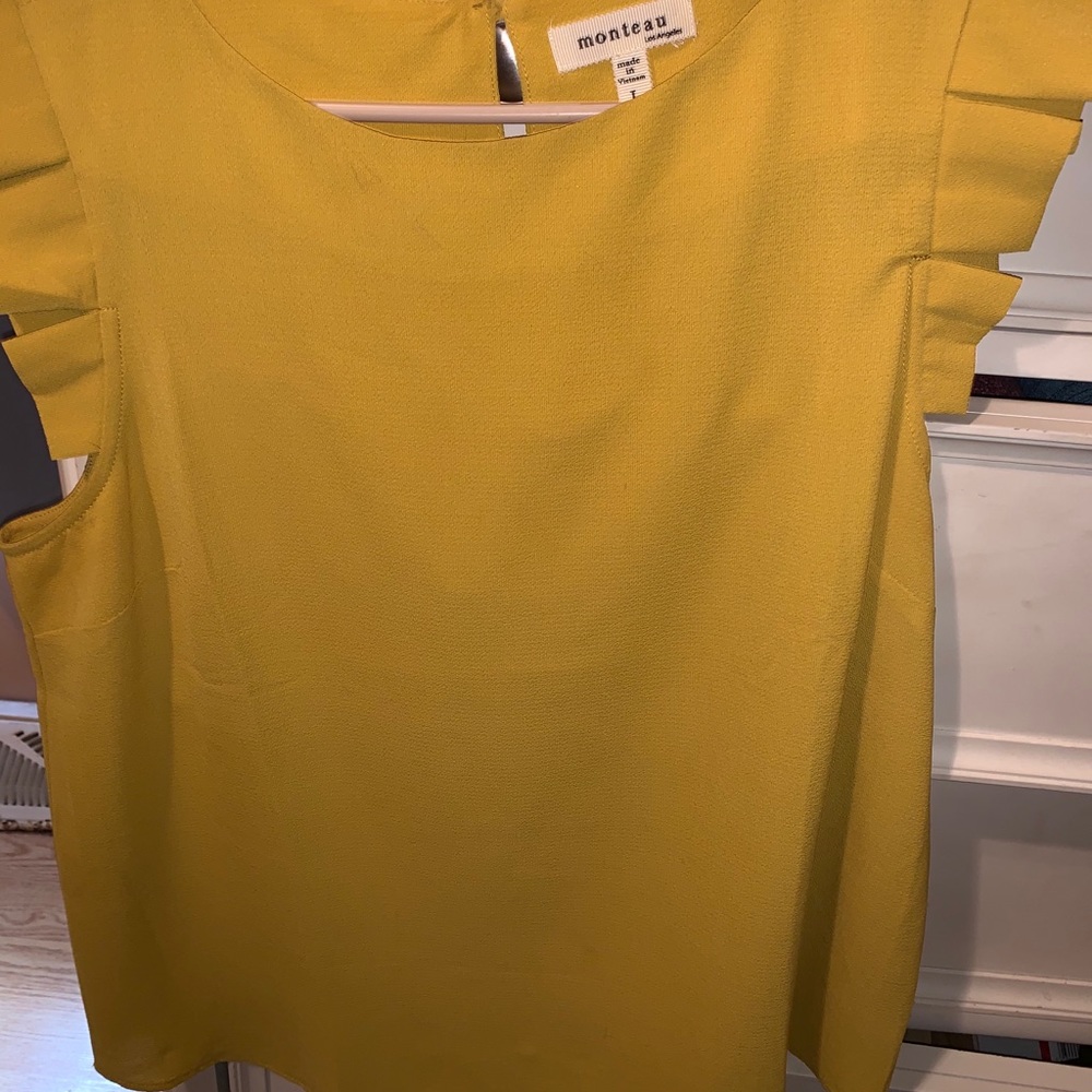 Yellow blouse